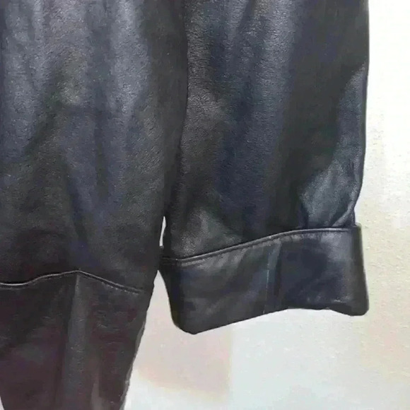 Vintage Venezia women’s size 1X leather long sleeve jacket - Picture 8 of 13